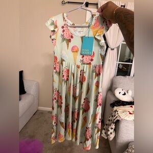 Sophia Big girl twirl dress Posh Peanut